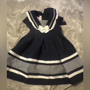 girls size 4 Jessica ann sailor dress (AT50)